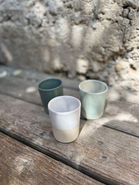 ZOLA Becher brandweiss